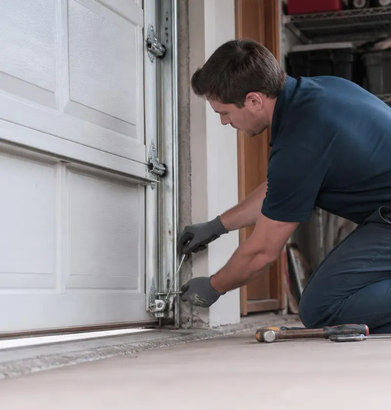 Off Track Door Repair in Anna Maria